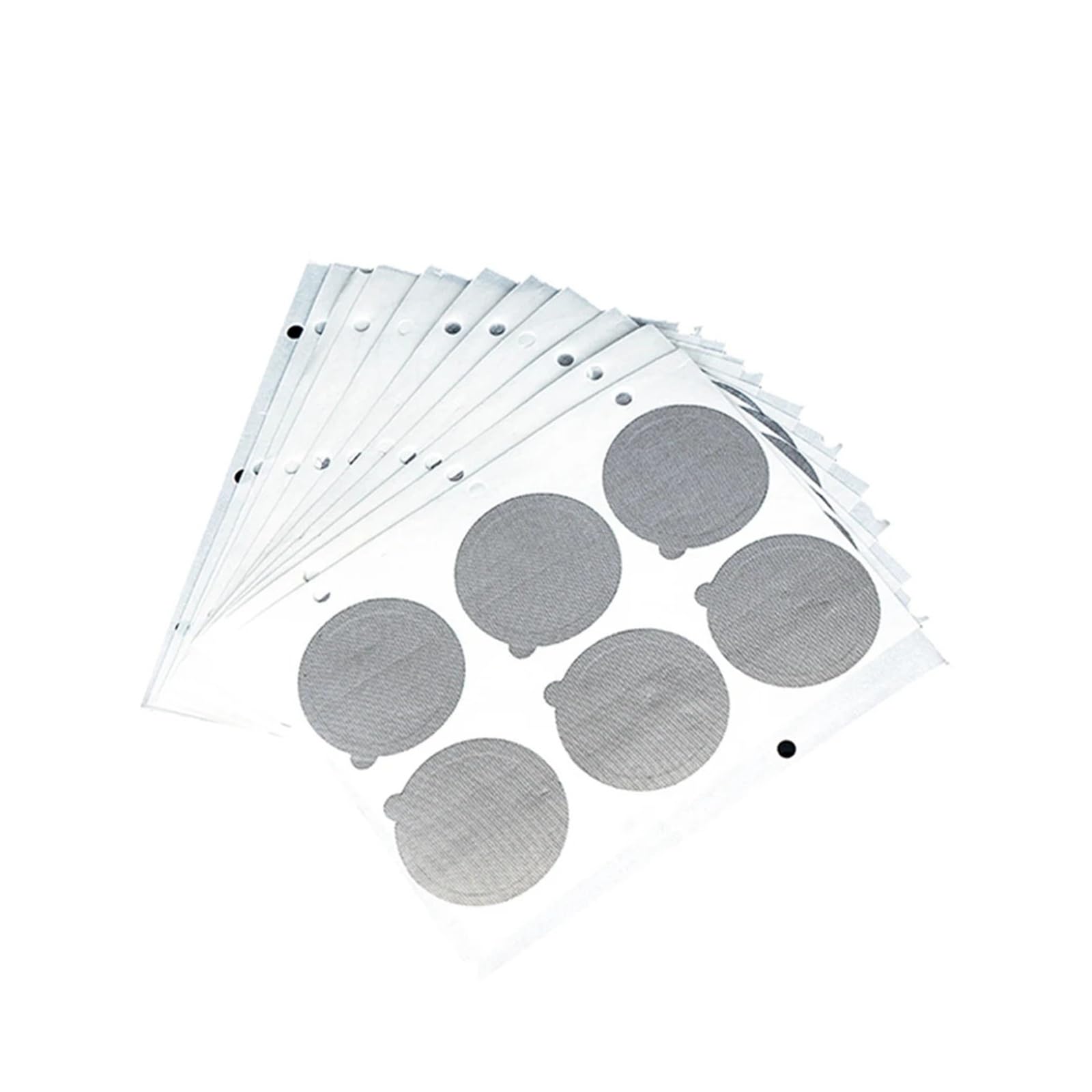 Cápsula de café recargable con película adhesiva, rellenable, de acero inoxidable, autoadhesiva, de aluminio, for tapa de cafetera.