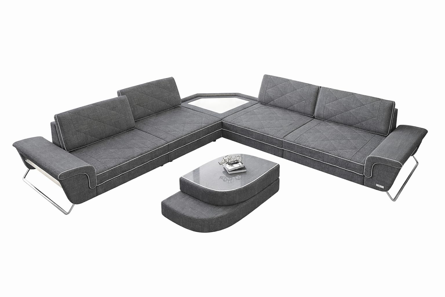Sofa Dreams Stoff Ecksofa Sepino L-Form