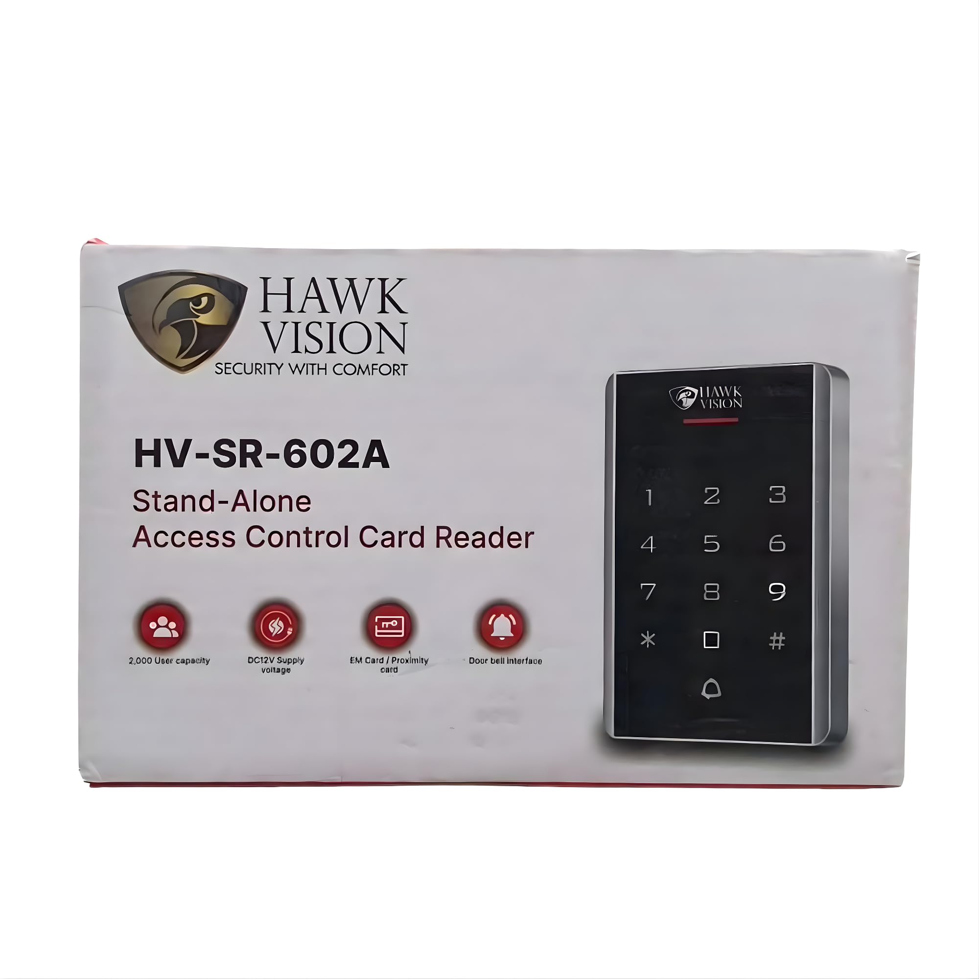 Hawk Vision HV-SR-602A Standalone RFID Access Control Reader - Easy Install-picture-11