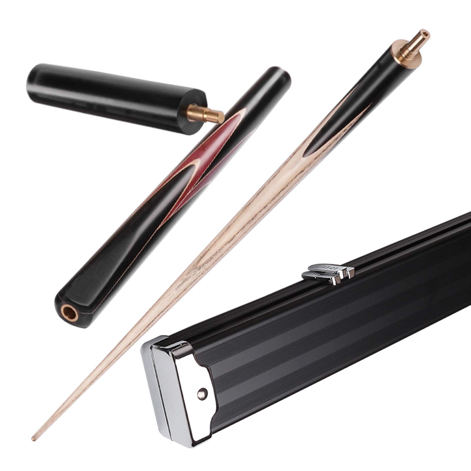 AILILI Billiard Cue Sticks,3/4 Pool Cue,Billiard Cue Sticks 145cm, Completely Straight,Billiards Acc
