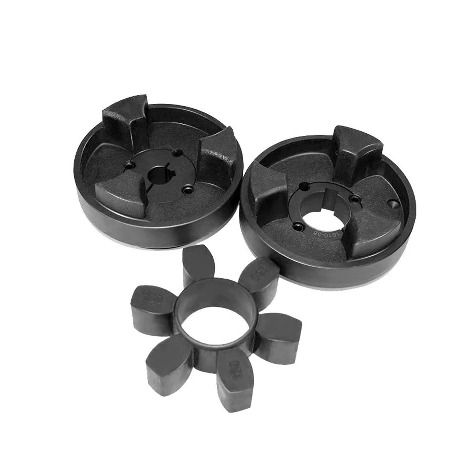 Connettore a manicotto conico HRC, prugna, frizione elastica, frizione tripla, coppia, flangia HRC, blocco conico, boccole, frizione (HRC-70FF-1008)
