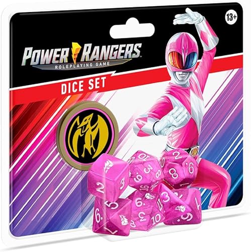 Miniatura 9 de Power Rangers - Dados de juego de rol color amarillo