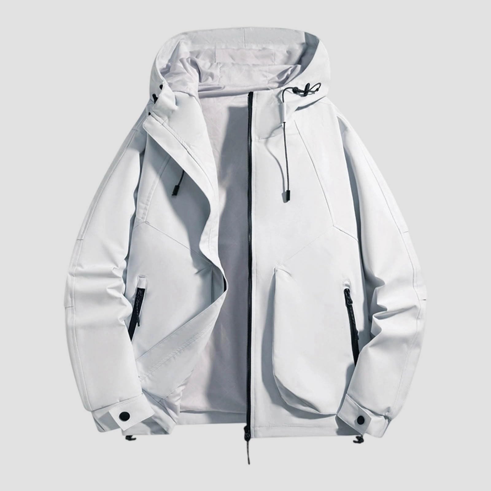 Genérico Chubasquero Mujer-Chaqueta Unisex Ligera Transpirable Y Resistente Al Viento Perfecta Para Primavera Y OtoñO