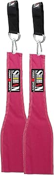 SHIHAN Portable Ab Straps/Slings Pink Denver Standard AB-Crunch Sling AB Straps Weight Lifting Boxing Hanging Gym for Men/Women