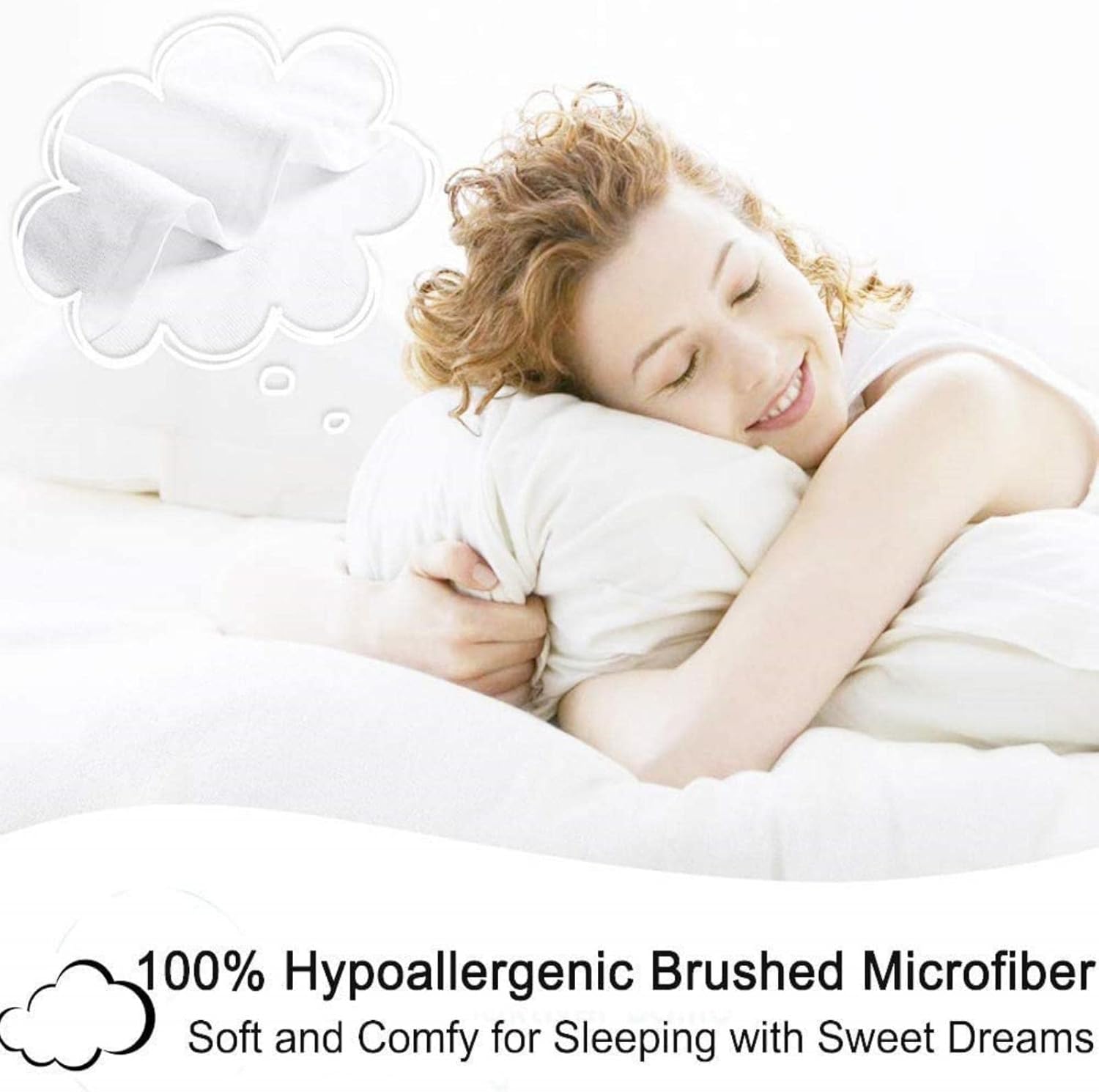 MUUWUU Housse de Couette 140x200 | Douceur Microfibre | 2 Taies 50x75 | Enfant - Image détaillée