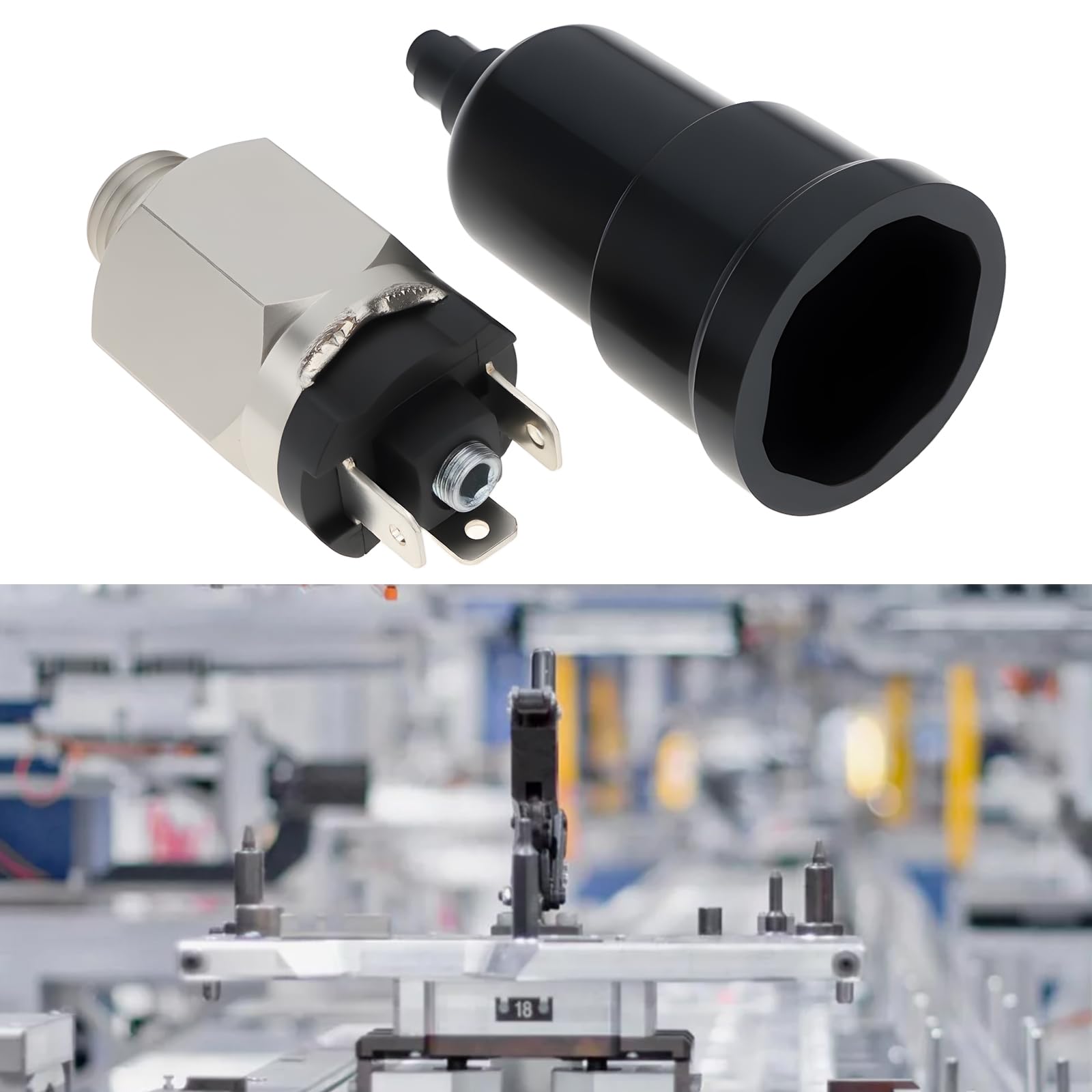 Pressostato Aria Regolabile QPM10-NO/NC Filettatura 1/4 Pollici Per Automazione Industriale E Apparecchiature Meccaniche 0,1-1 Mpa