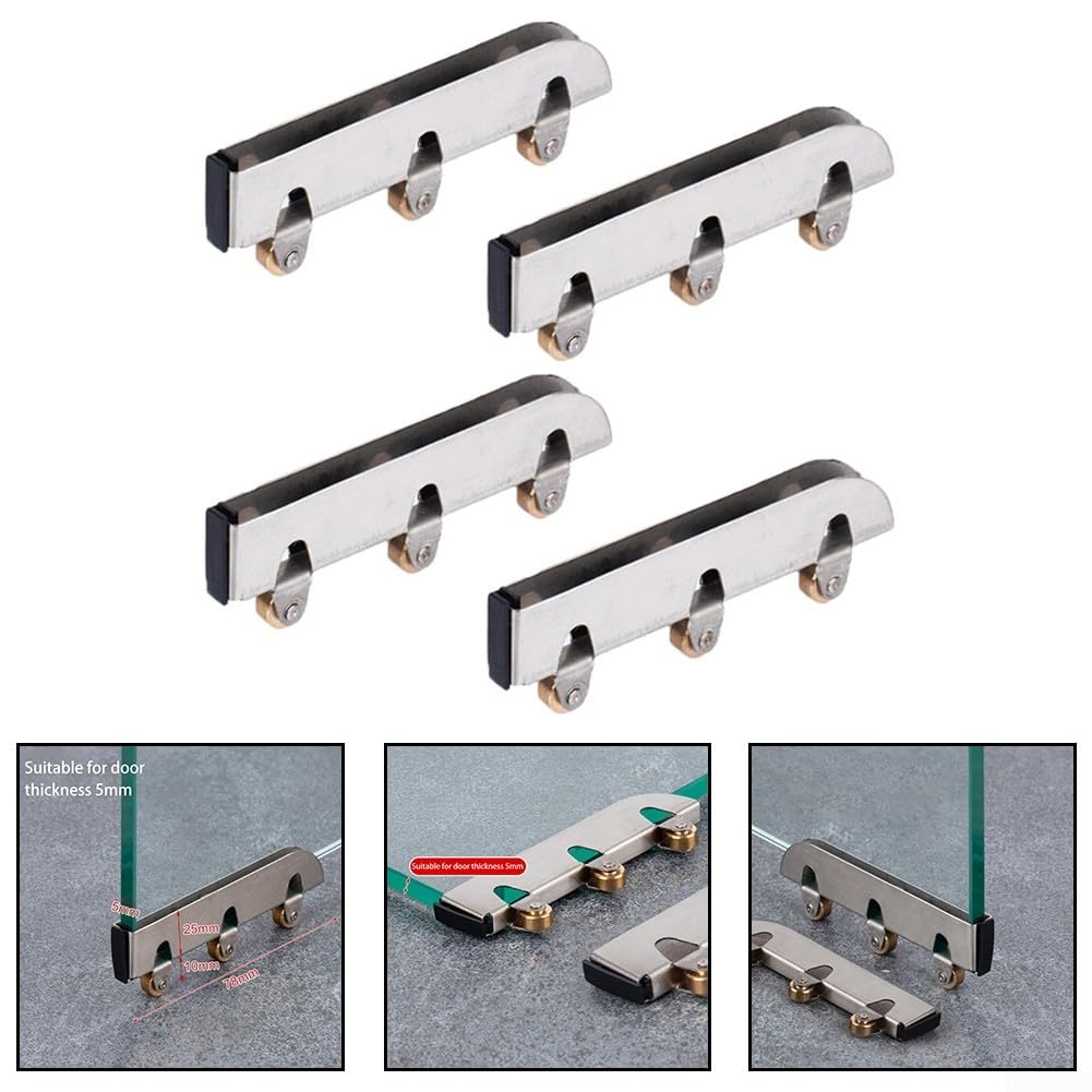 rotelle scorrevoli. Hardware in Acciaio Inossidabile dal Design Elegante con Una capacità di carico Massima 40 kg