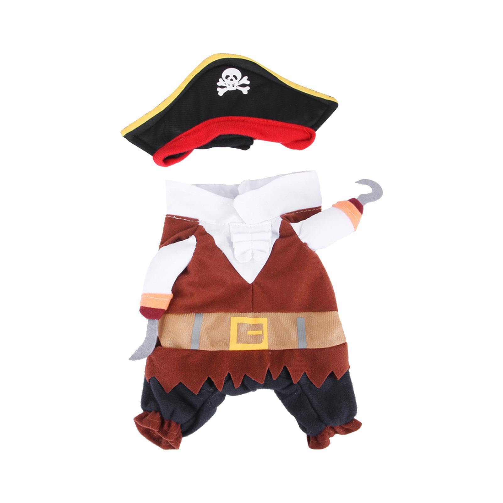 HUNYA Dog Halloween Costumes Cowboy Rider Dog Costume Pet Cosplay Knight Riding Clothes Outfits Pet Costume Accessories
