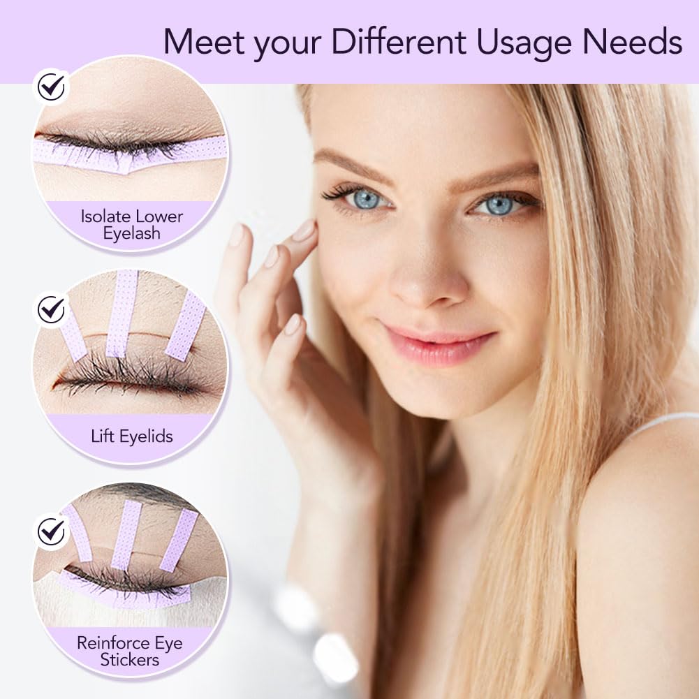 Lunamoon 10 Rolls Eyelash Extension Tape Eyelash Tape Eyelash Tape - Image 3