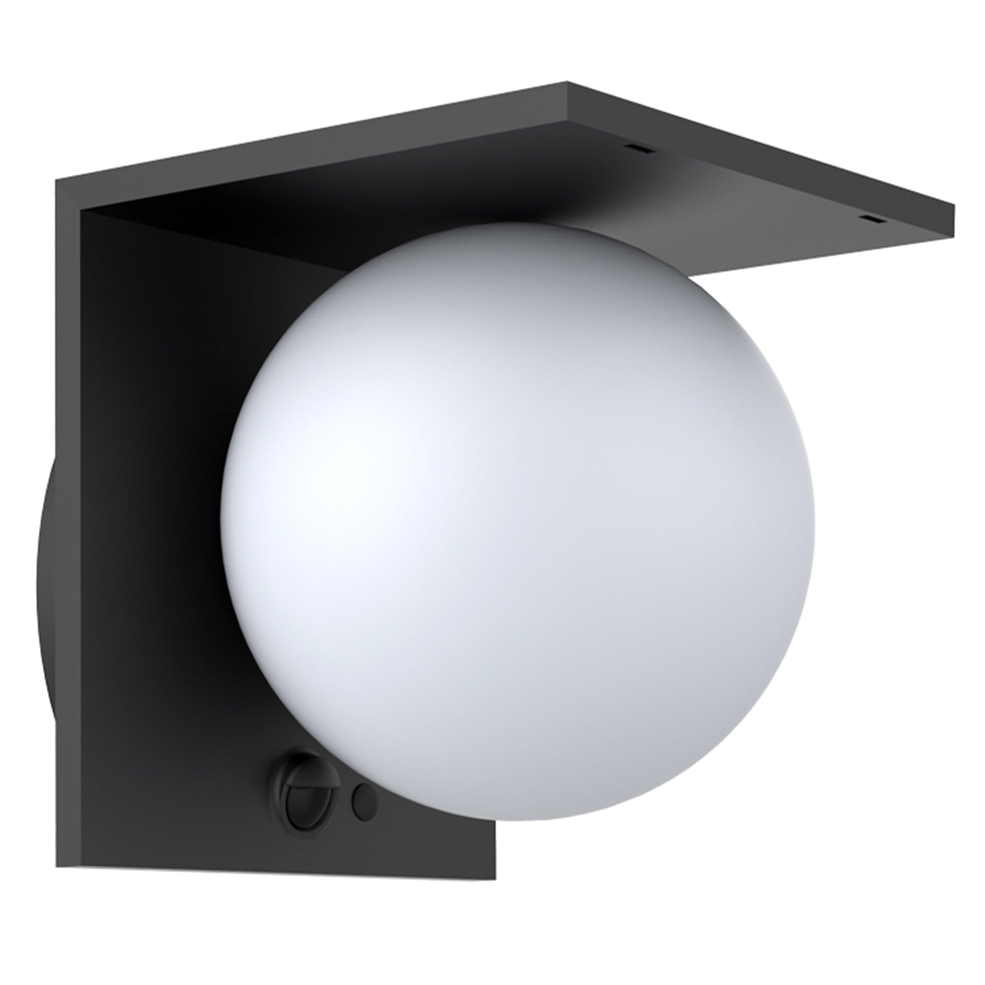 Lumisky BOLLY WALL H14cm lampa ścienna solarna z czujnikiem ruchu LED zimna biel