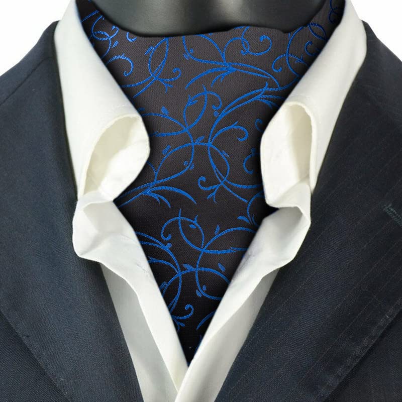 Image of The Tie Hub Microfibre Cravat for Men - Formal & Wedding Occasion Wear