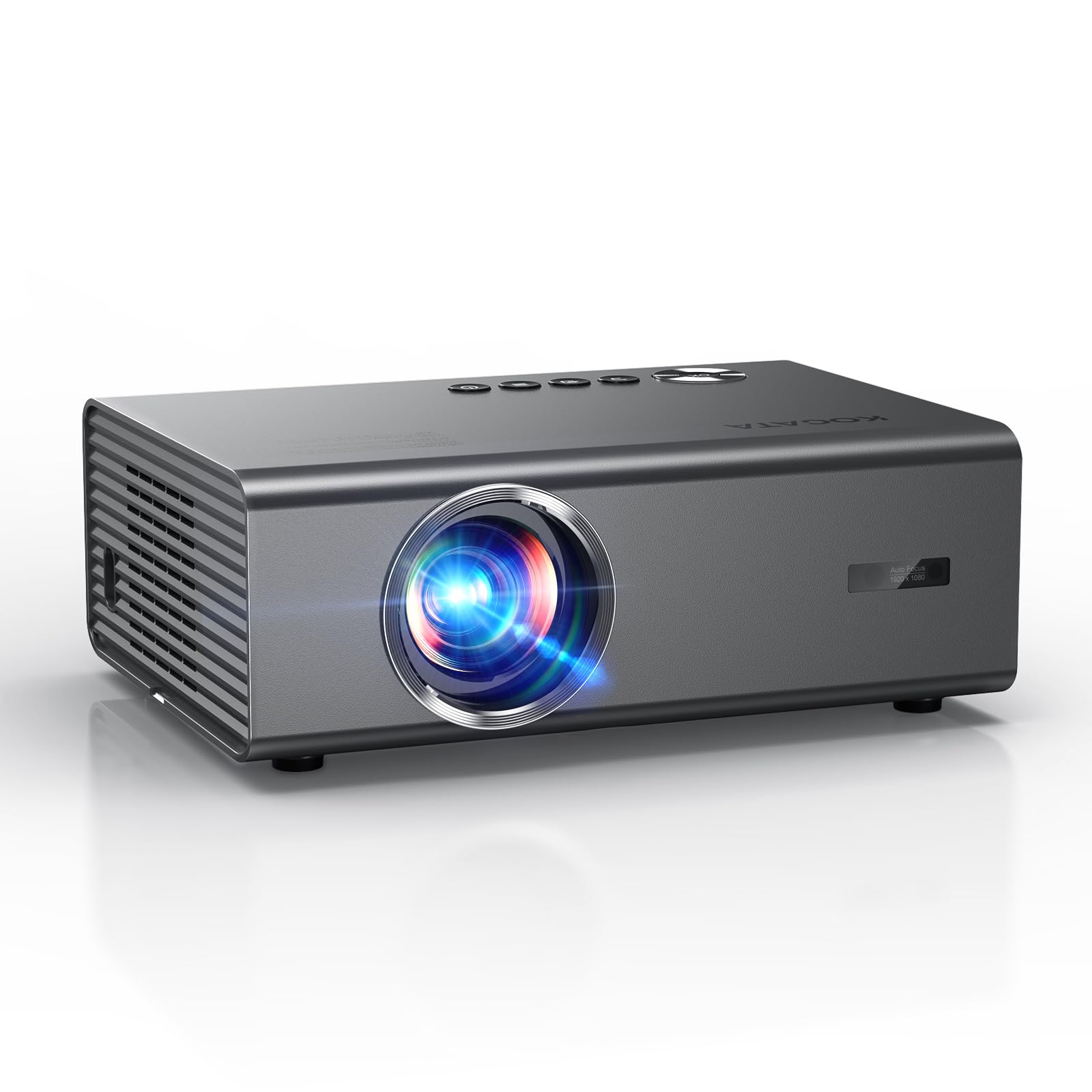 Photo 1 of Projector 4K Quiet AI Auto Focus &6D Keystone with Built-in Official Apps 50W Dolby Smart OS 2.0 Kogata Outdoor Projector with WiFi and Bluetooth Home Theater Movie Portable