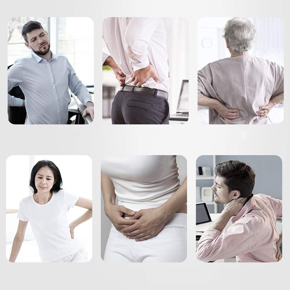 Cinturón de Soporte Lumbar, Correa de Cintura Lumbar, Faja Lumbar para Espalda para Hombres y Mujer, Aliviar el Dolor y Prevenir Lesiones,XXL