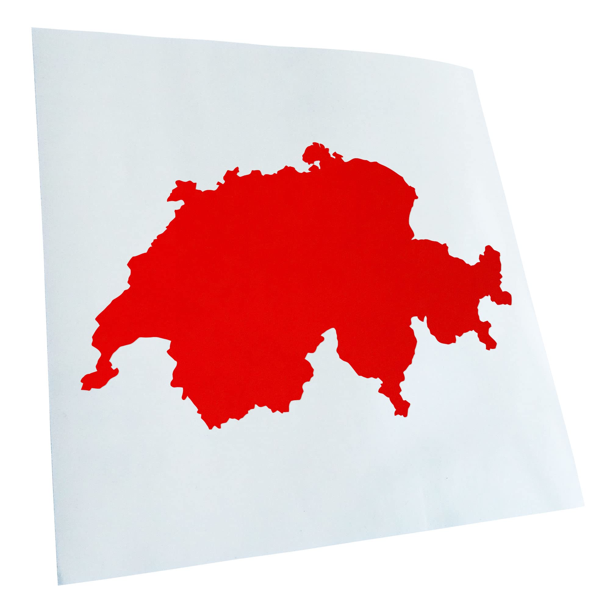 Adesivo Auto Kiwistar 'Scritte' 20x2 Cm Rosso | Decalcomania Resistente Per Tuning Su Auto, Moto, Camper E Laptop