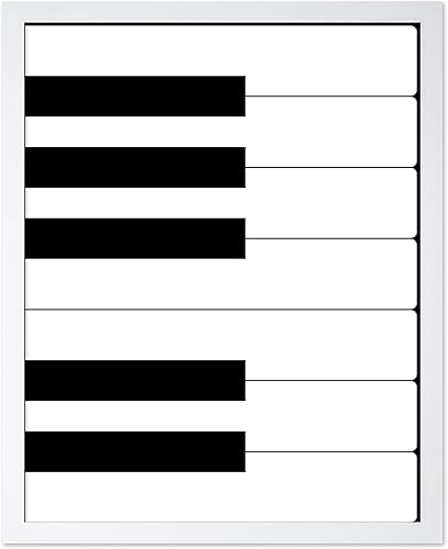 Miniatura 20 de Poster Master Póster de música vintage de 4 piezas, impresión de instrumentos retro, arte de pared sin marco de 8 x 10 pulgadas, regalo para