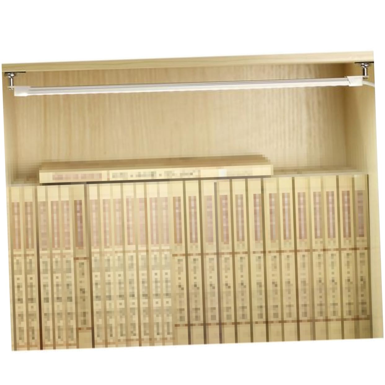 Yardenfun LED Reading Light Bar Multi Function Emergency Light Tube Dc Eye Protection for Bedroom Kitchen Cabinets Warm White White Shell USB Powered