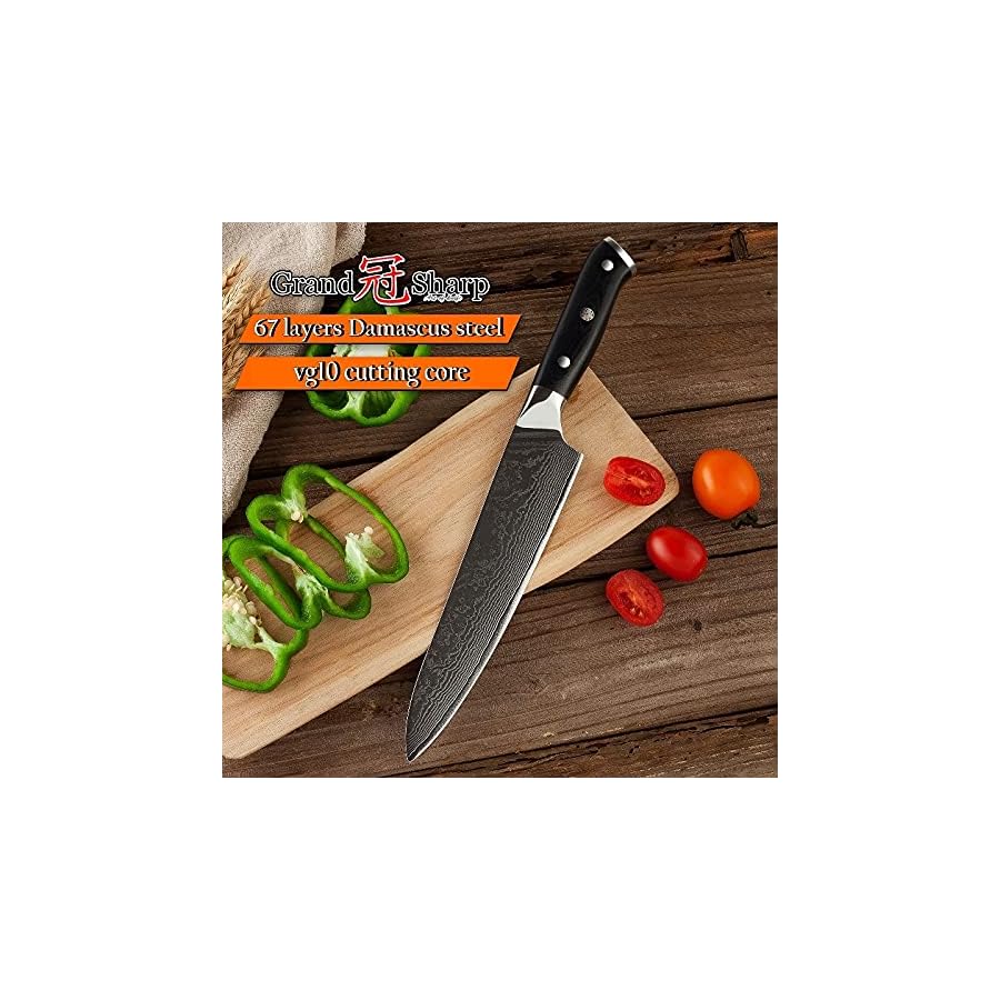 Kitchen-Knife-Sets-4-Pcs-Kitchen-Knife-Set-Japanese-VG10-Damascus-Steel-Kitchen-Knives-Chef-Kiritsuke-Boning-Paring-Knives-G10-Handle-MAYiT2855 Kitchen Knife Sets, 4 Pcs Kitchen Knife Set Japanese VG10 Damascus Steel Kitchen Knives Chef Kiritsuke Boning Paring Knives G10 Handle, MAYiT2855