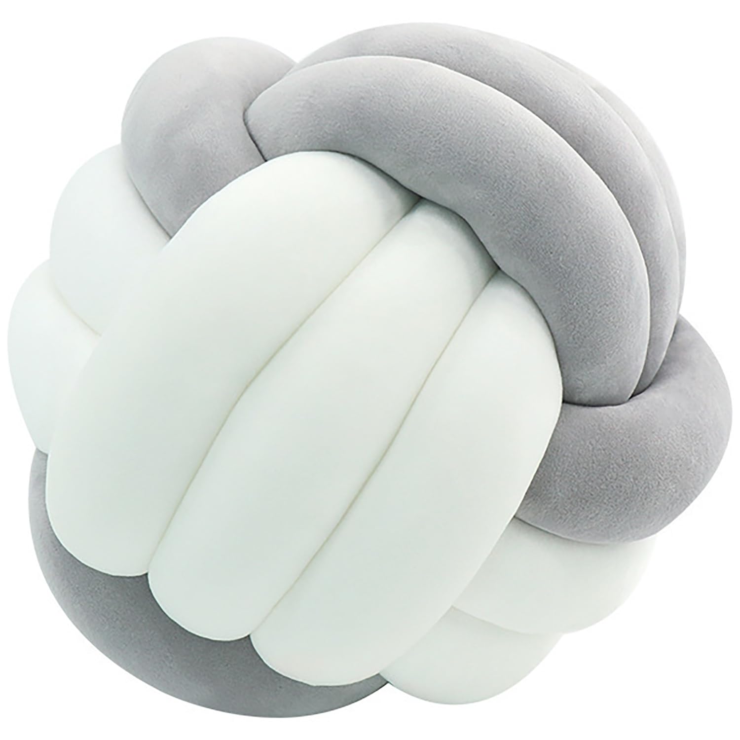Oreiller en peluche rond et doux : le cadeau déco idéal pour la maison