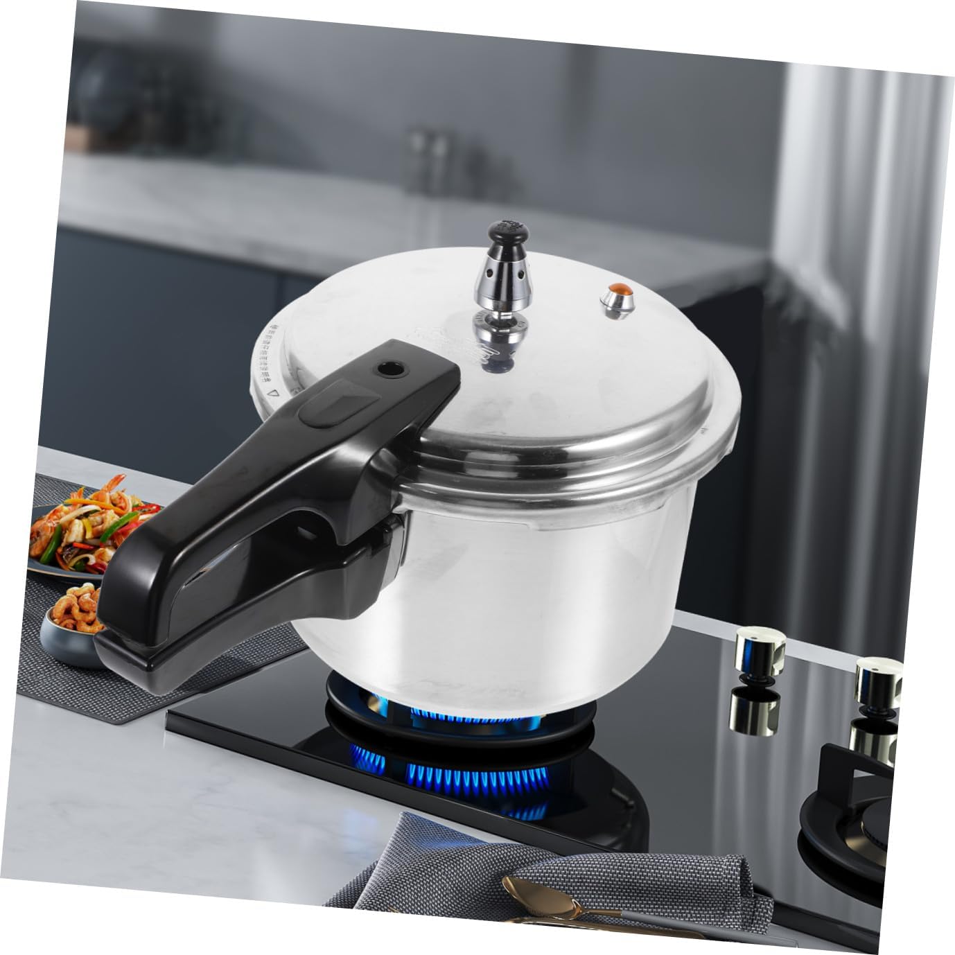 Extra Pressure Cooker Alternative for Steaming Braising Soup Stew Boiling