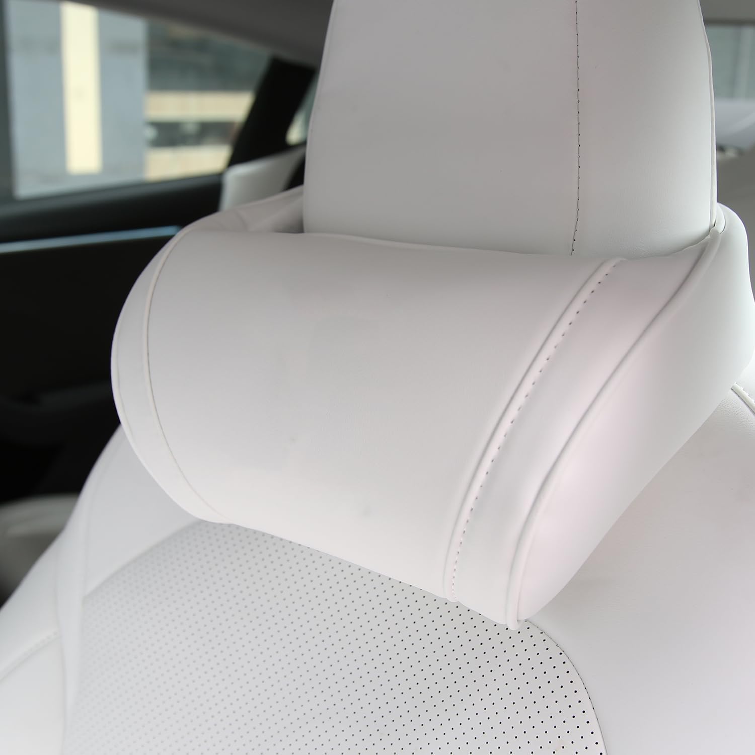QIZUN Car Headrest for Tesla Model Y 2021-