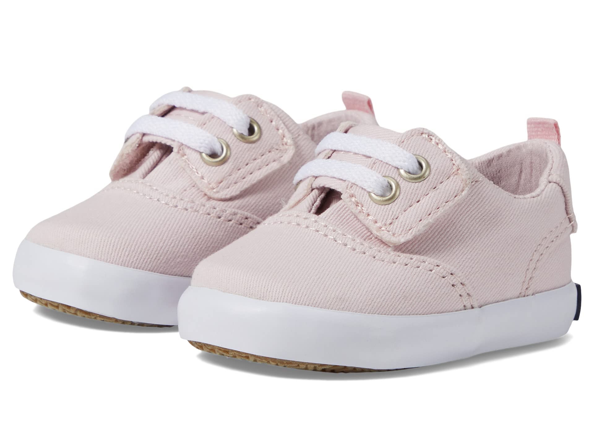 Sperry Kids Footwear Baby Spinnaker Crib Jr Washable Sneaker, Blush, 4 US Unisex Infant