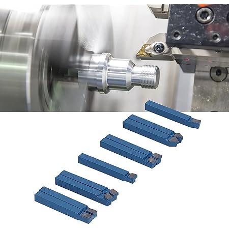 20 Stück 1/4 Zoll Hartmetall-Einsatz Drehmaschine Metall Werkzeug C2 C6