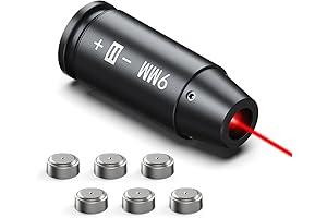 Feyachi Bore Sight 9mm/223 5.56mm Red Laser Zeroing Boresighter