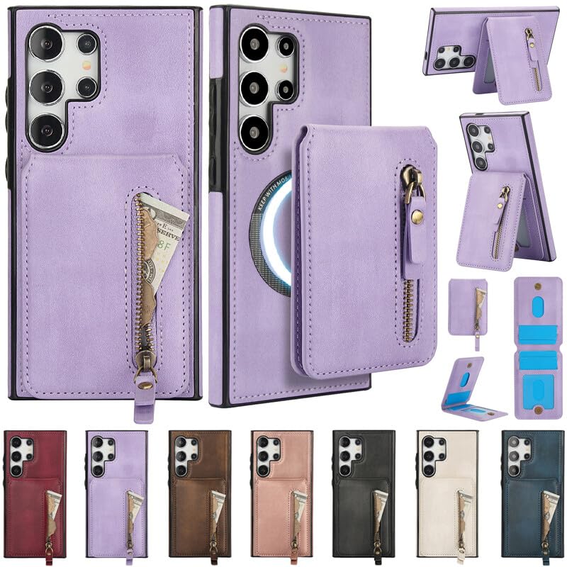 Étui en cuir magnétique amovible pour Samsung S21 Ultra - 2