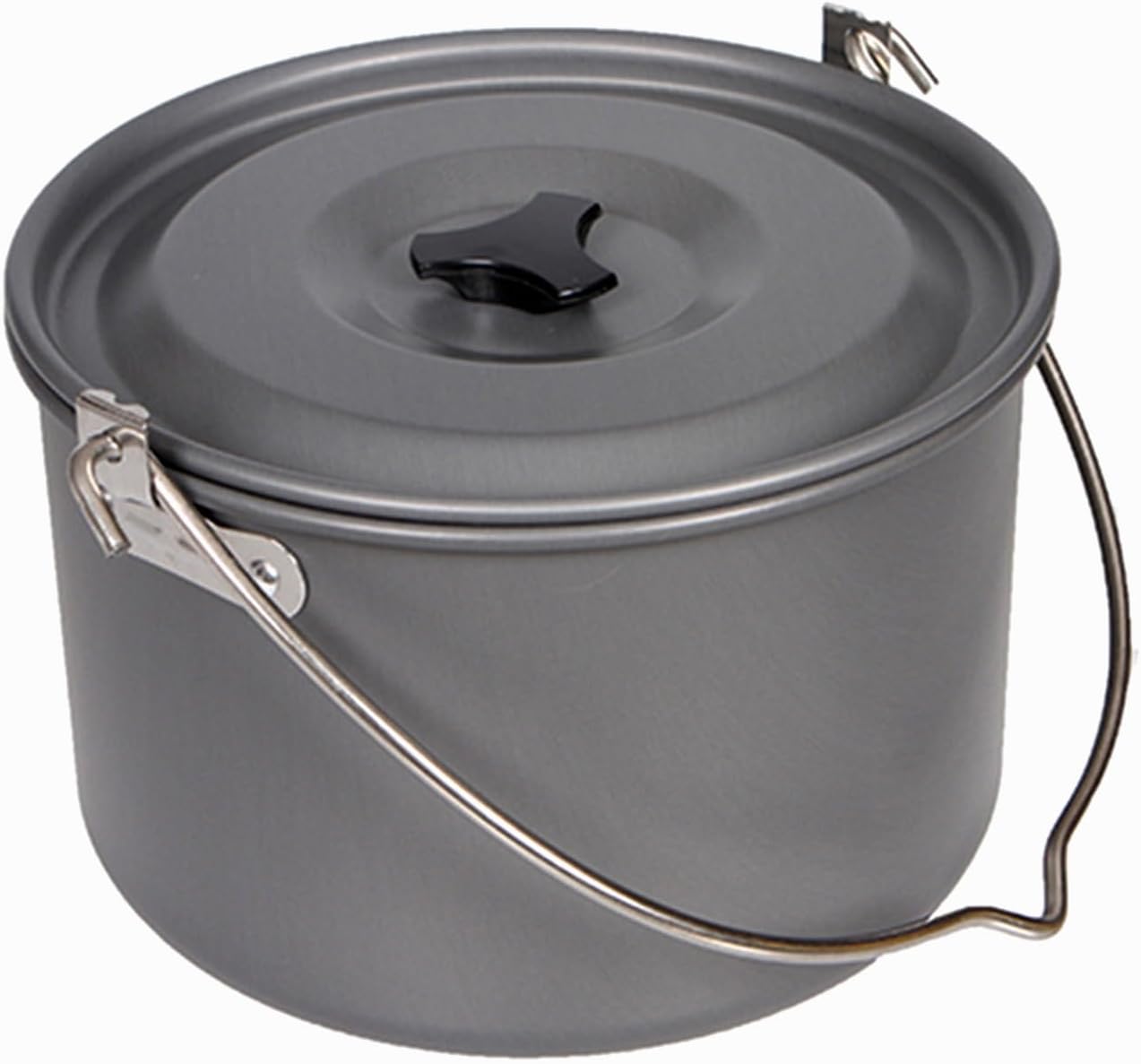 aiGear Aluminum Alloy Camping Hanging Pot with Lid Lifter