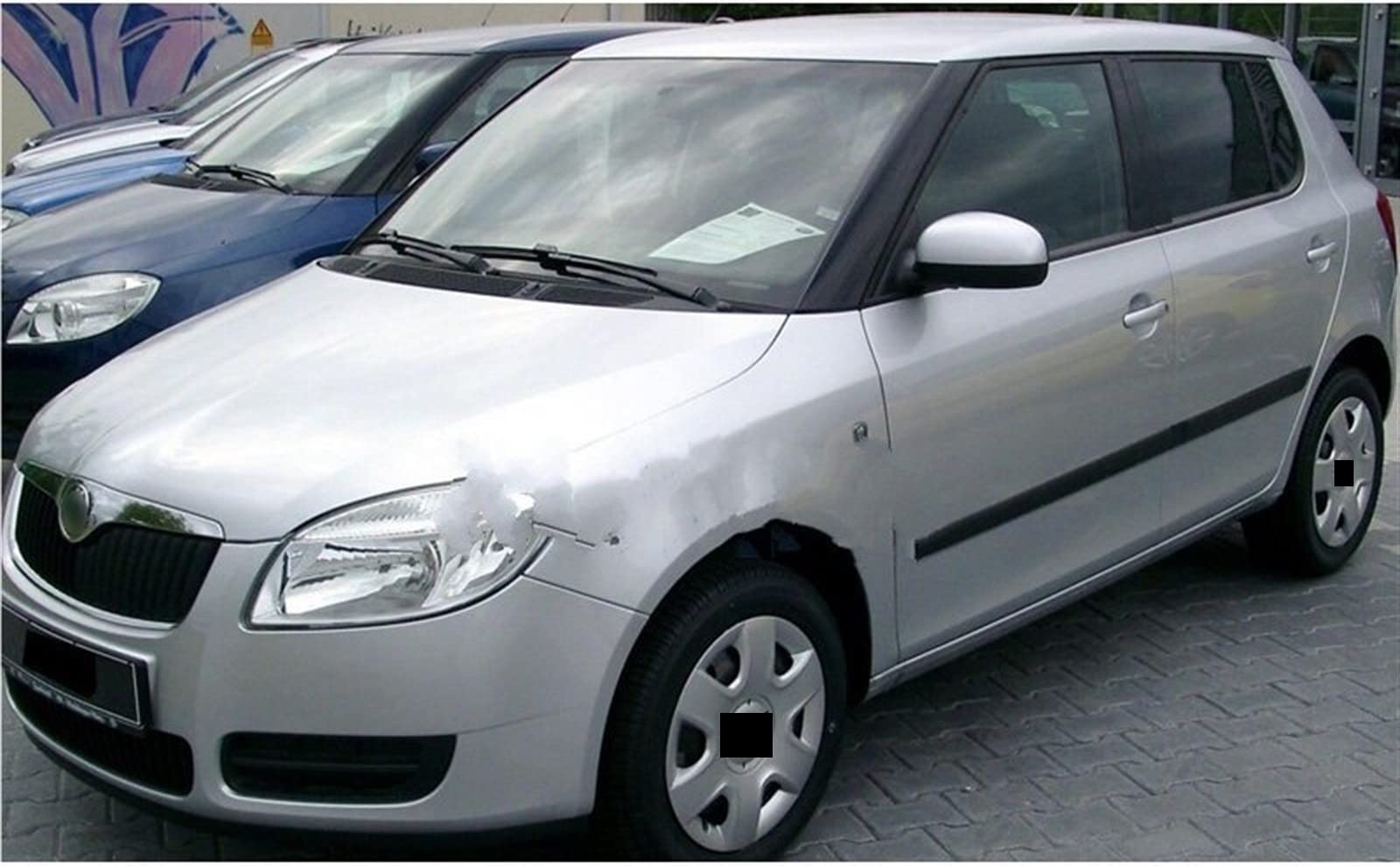 Mud Flaps To Fit SKODA OCTAVIA VRS MK2 04-12 BLACK MUDFLAPS All Options - View #3