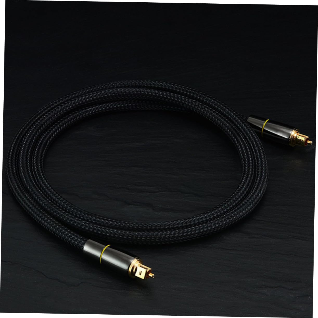 Cavo Audio Ottico in Fibra Nero 20m per Soundbar e Tv | Corpo Morbido, Qualità Segnale Elevata, Confezione da 1, Uso Console di Gioco