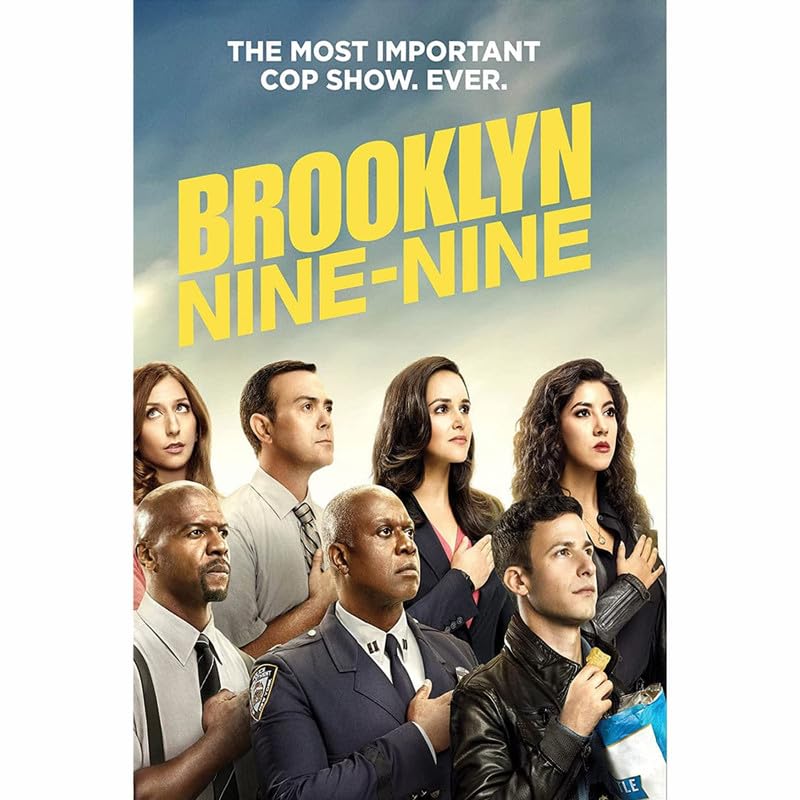 Brooklyn 99 Poster for Home Office and Student Room Wall | Aesthetic Poster | Wall Decor BRKLYN9903 (18X12 inch)