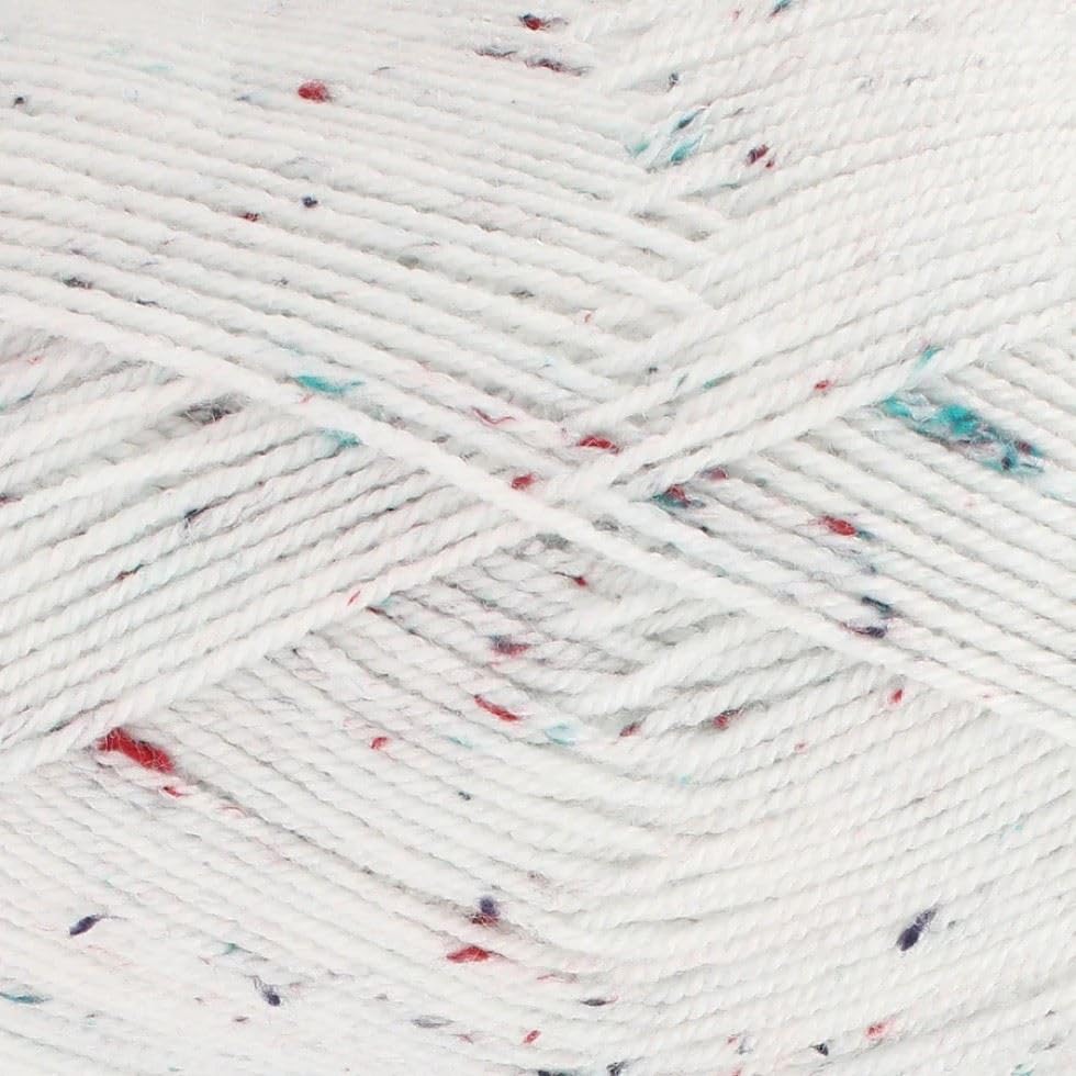 King Cole Big Value Tweed DK Yarn - 3669 Icicle - Value Pack 12 x 100g Balls - 290 Metres per Ball