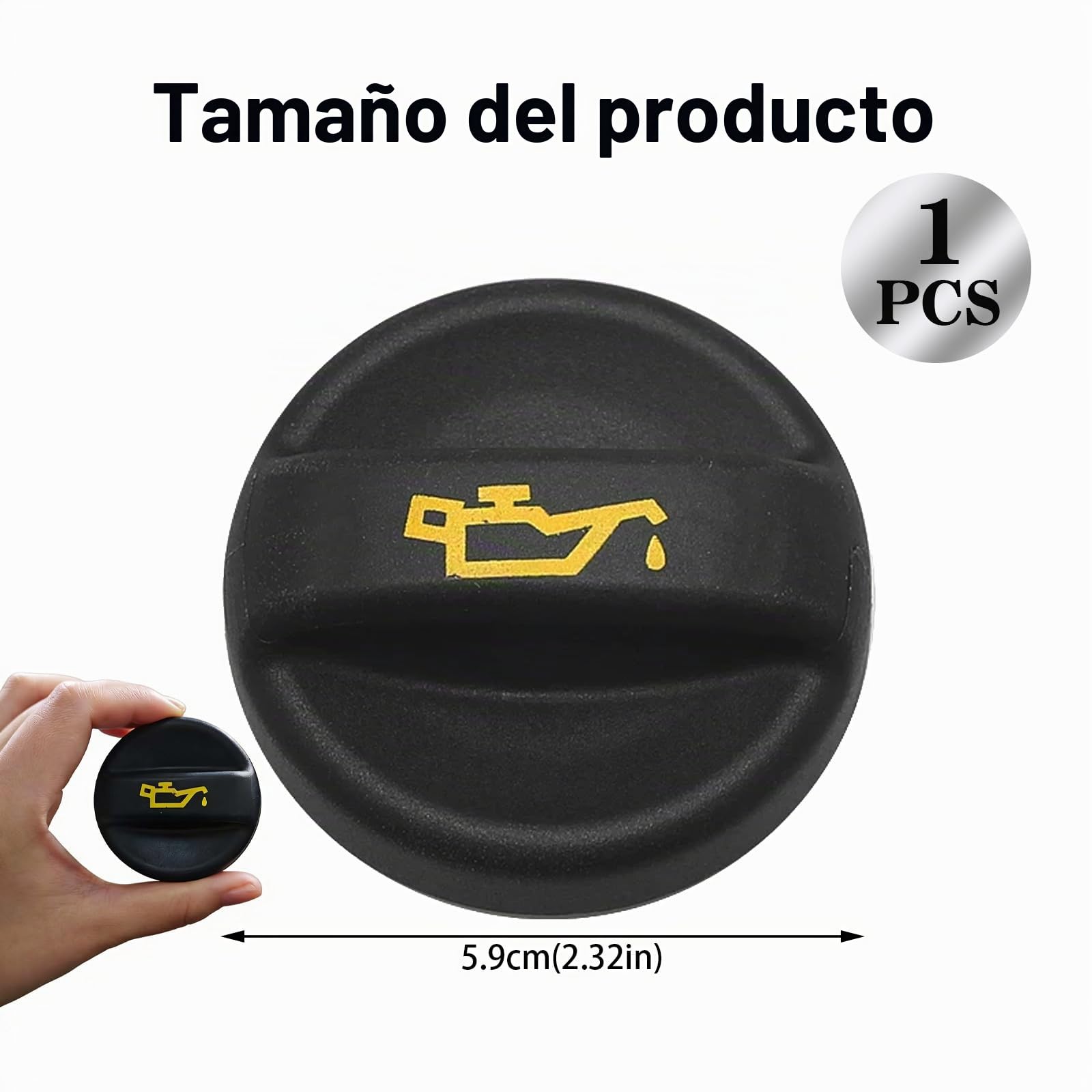 Tapón De Llenado De Aceite De Motor De Alta Calidad - Compatible Con Citroën C2, C3, C4, Xsara Y Peugeot 207, 208, 301, 308, 508, 2008, 3008, 5008, Durabilidad Óptima