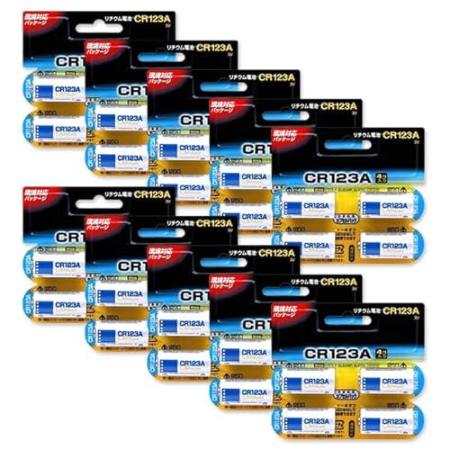 �p�i�\�j�b�N �����i CR123(AW) 4�{���p�b�N�y1�p�b�N×10�Z�b�g�z���`�E���d�r �d��3V (�����i�FCR123R/EL123AP/DL123A/K123LA) �J�����p �w�b�h�����v�p ��17g (��17.0mm×34.5mm) ����0�g�p 