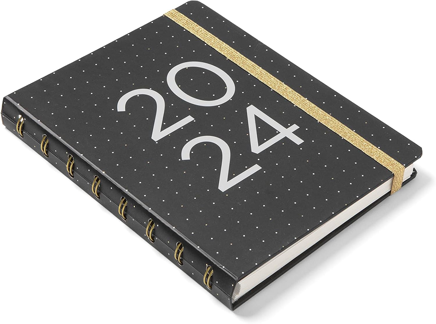 Filofax A5 2024 Planner - Moonlight black