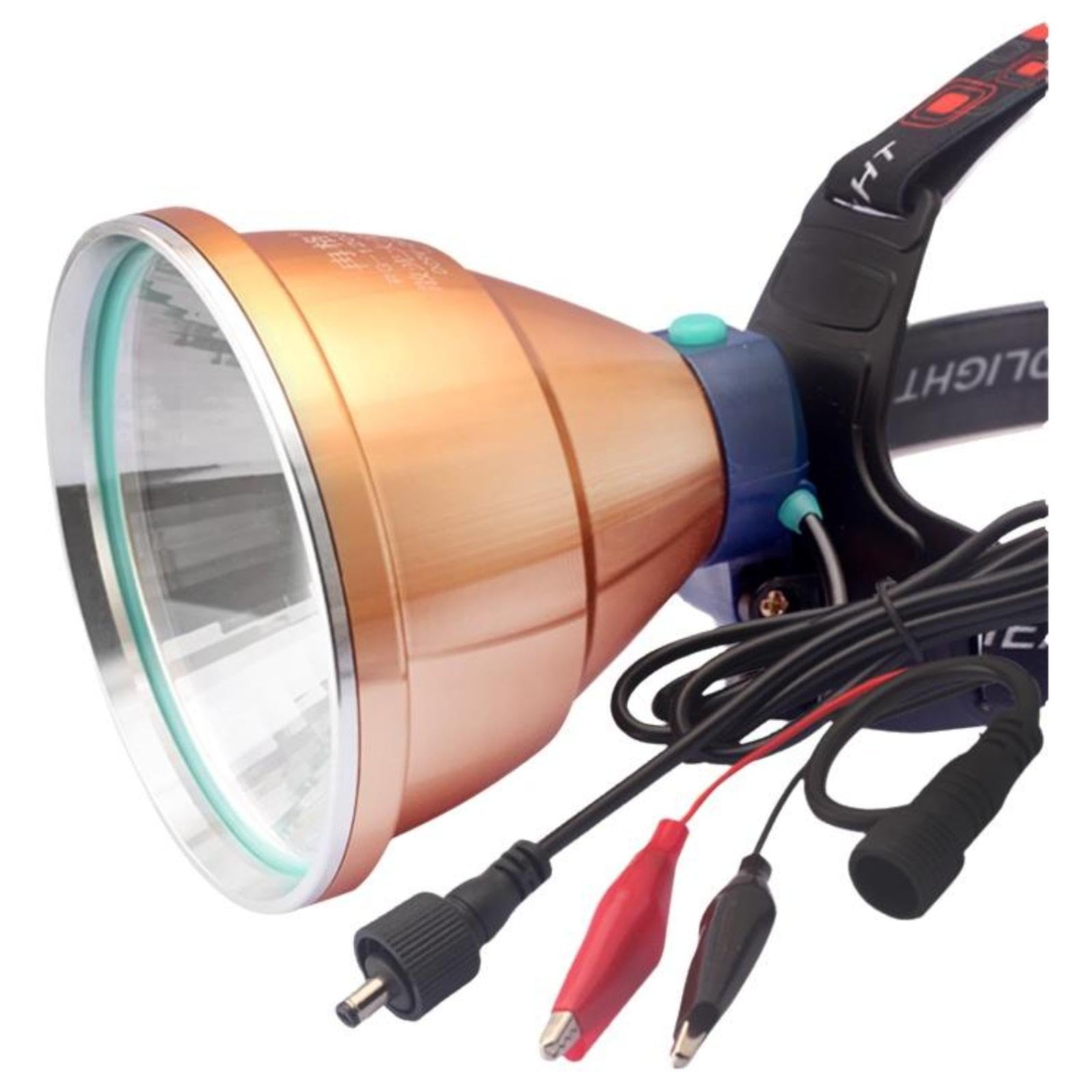 Light-Emitting Diode Headlamp, 12V extremely Bright, Wide light spread, Waterproof, Outdoor Headlight Yellow Floodlight 580W-picture-20