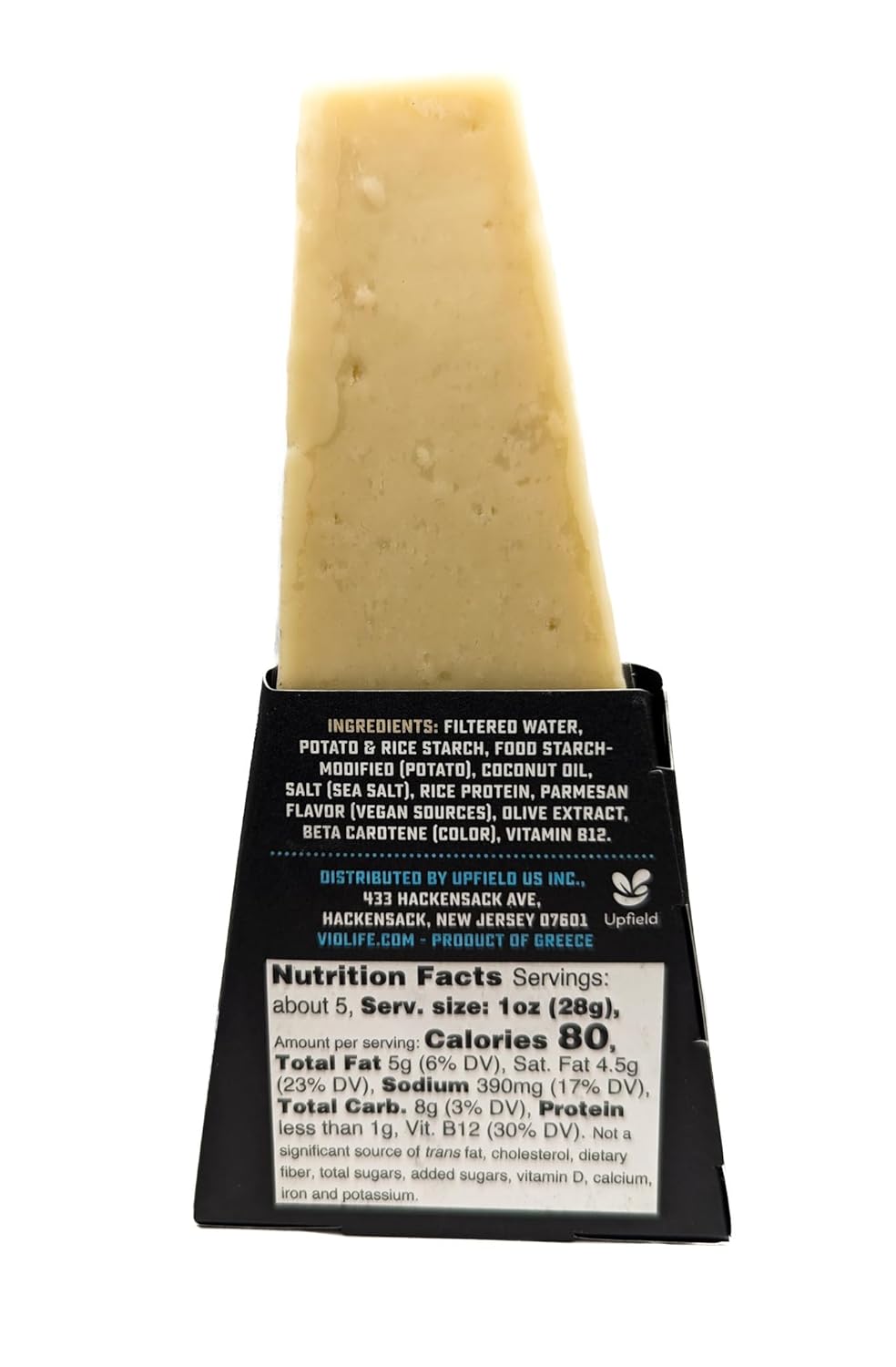 100% Dairy Free Violife Just Like Parmesan 5.29oz (Pack of 3)
