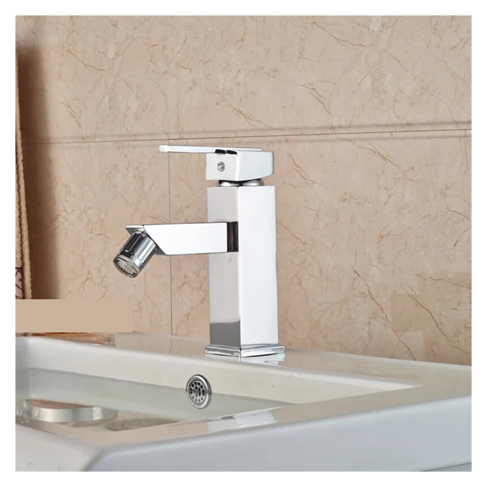 Robinet mitigeur laiton pour bidet pour une salle de bain lumineuse et zen