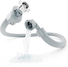 greate tubo Acquastop per lavatrice 1,5 m 3/4 pollice - tubo carico lavatrice con valvola di sicurezza