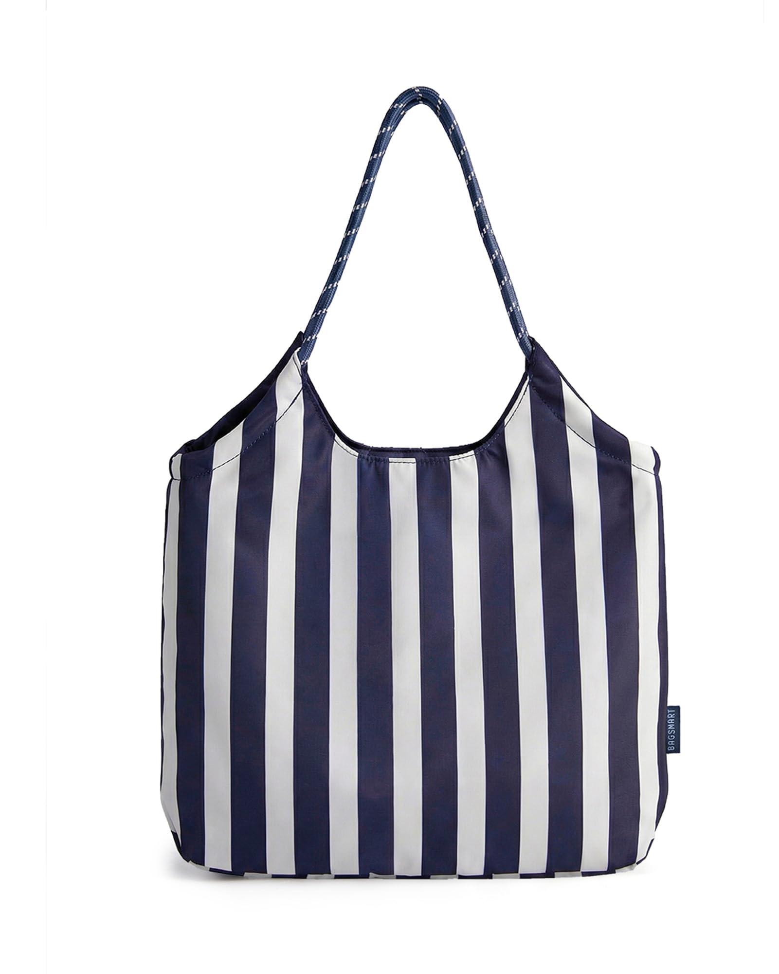 BAGSMART Beach Bags for Women, Beach Tote Bag Beach Bag with Zipper Travel Tote Bag for Women Sandproof Swim Pool Bag | Packable Beach Bag, Beach Essentials, for Travel, Gym, 12.5L Medium Tote, Lightweight, Water-resistant — view 11