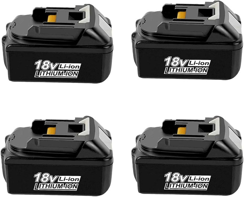 2x 18V/8,0Ah Per Batteria Makita BL1860B - Set Di 2 - 197422-4 - Foto 3