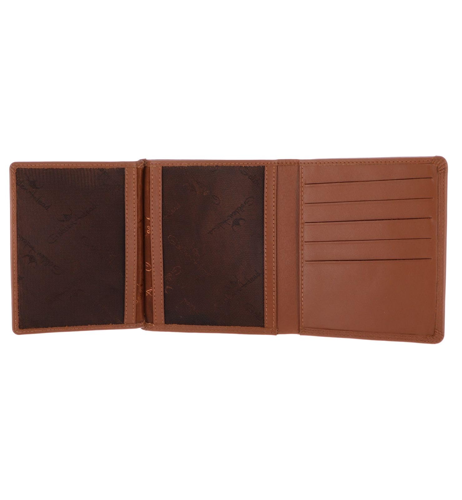 Golden Head Leder Kartenetui Polo RFID Protect Kombischeintasche ohne Münzfach 1255 Cognac braun