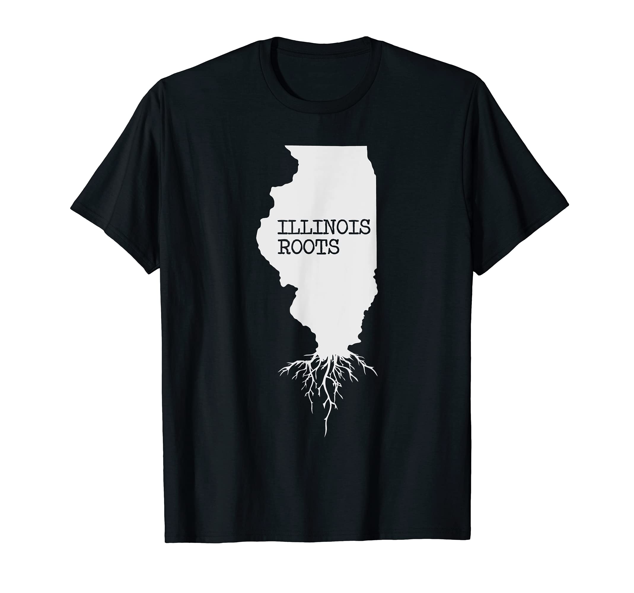 Illinois Roots Shirt, State Map Gift Illinois T-Shirt