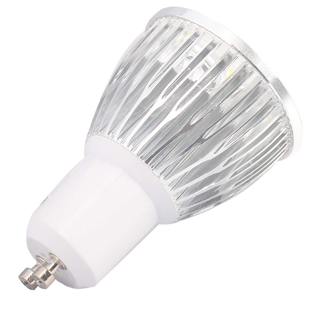 Mengjay 20x Bombilla LED GU10 no ajustable, 6W GU10 LED blanco frío 6000K equivalente a lámpara halógena 60W 520LM 220V GU10 bajo consumo de energía 82Ra iluminación Ángulo de haz de 60 °