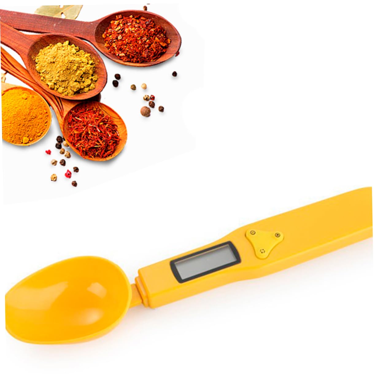 Cabilock 2 Piezas Cuchara De Cocina Electronica Báscula De Cocina Pequeña Balanza Digital Para Alimentos Vaso Medidor Electronico Básculas Portátiles Para Peso Corporal. Escala Electrónica