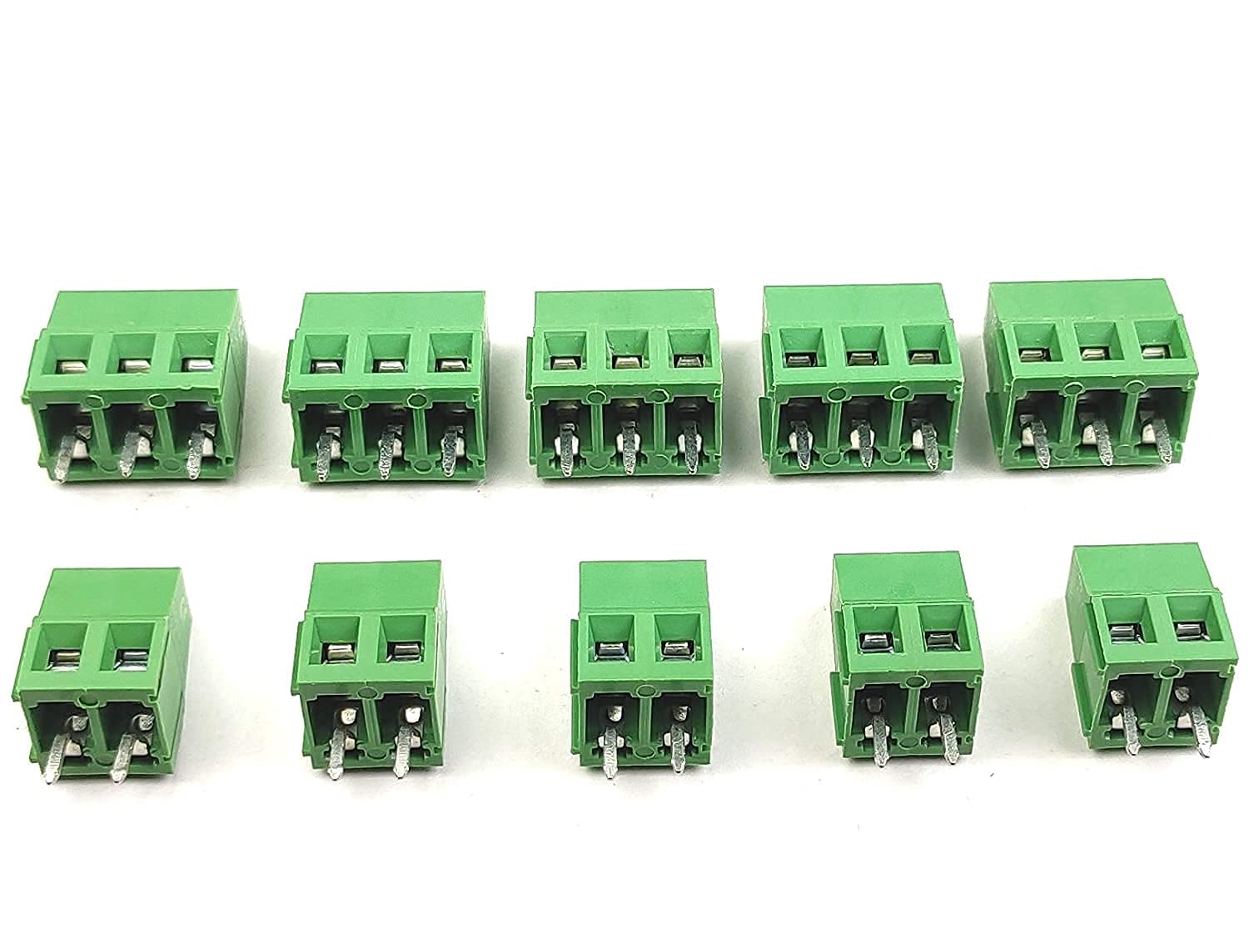 See full amazon price history chart for DHRUV-PRO 2 Pin 3 Pin Terminal Block Wire Connector Green PCB Mount Combo Pack of 10 Pcs 2PIN 5 - Pieces and 3PIN 5 - Pieces DHRUV-PRO 2 Pin 3 Pin Terminal Block Wire Connector Green PCB Mount Combo Pack of 10 Pcs 2PIN 5 - Pieces and 3PIN 5 - Pieces (B09GNQ388J) Amazon Price History, Amazon Price Tracker