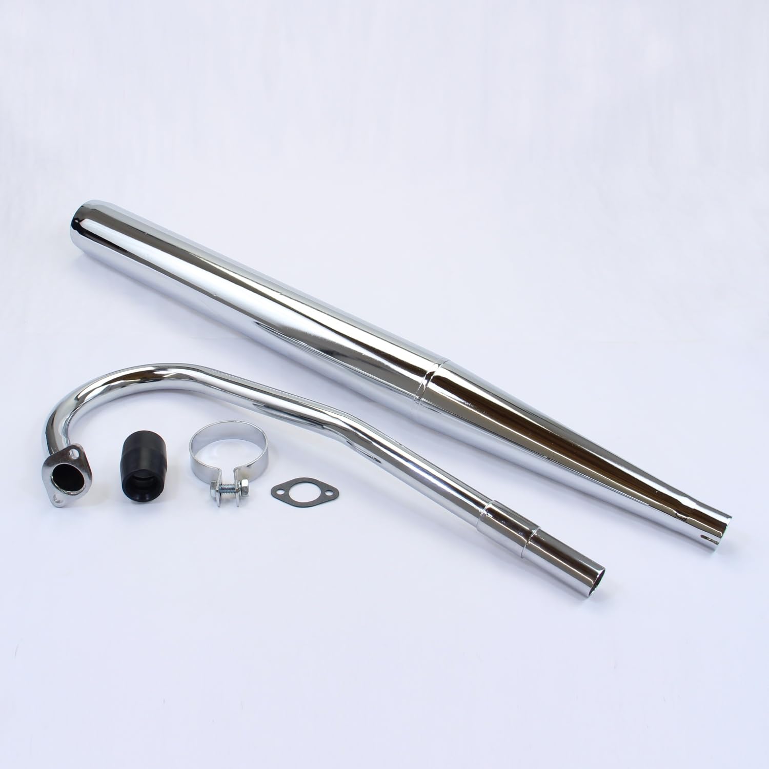 Auspuff + Krümmer SET kompatibel mit Zündapp ZA 40 Typ 460-030 460-031
