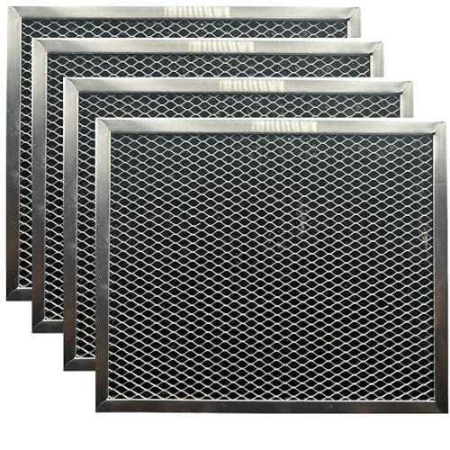 4-Pack Charcoal Range Hood Filters for Broan Series