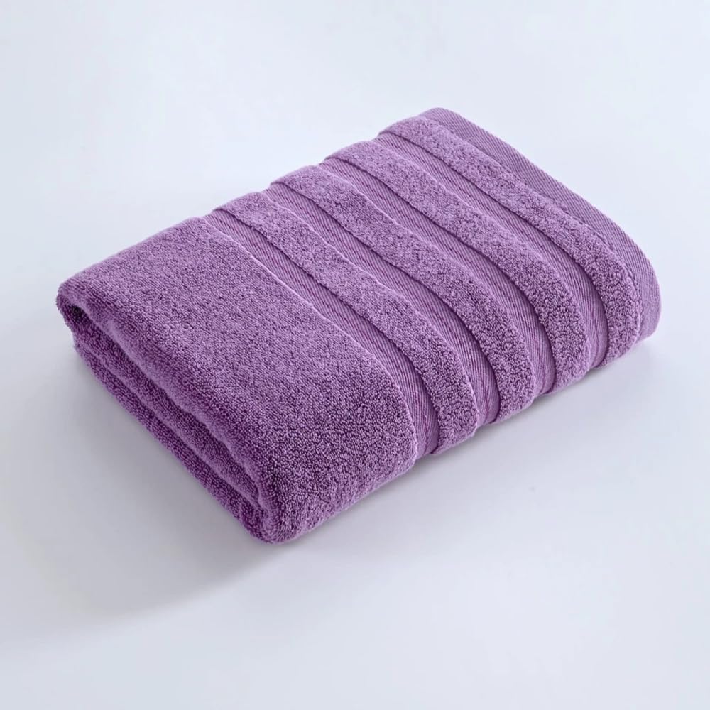 Householdfurnishing Premium Quality Towels 100% Egyptian Cotton 500gsm Hand, Bath, Face & Bath Sheet (Lavender, Bath Towel 70x125 cm)